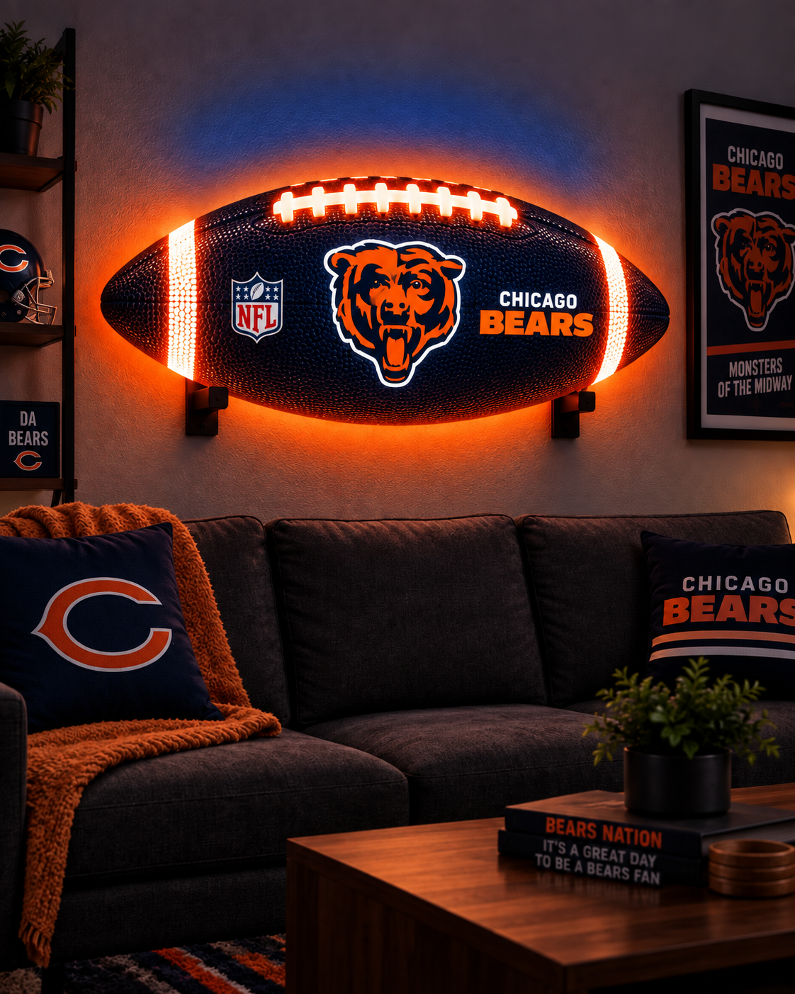 NFL Team Lamps