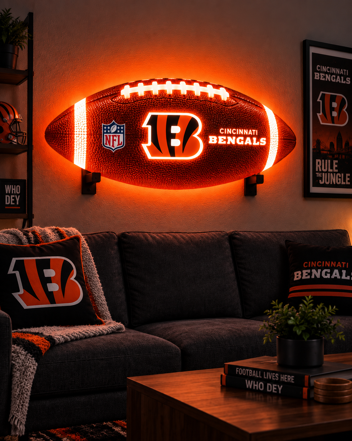NFL Team Lamps